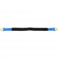 Heavy Duty 4pcs 2 X 36 Axle Straps Car Hauler Trailer Tie Down Wheel Strap Blue Black