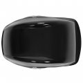 Kuafu Front Fender Compatible With 1978-1985 Honda Atc70 Mudguard Mud Flaps Protector Black 1pc