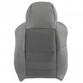 Secosautoparts Passenger Side Bottom Top Lean Back Replacement Cloth Seat Cover Gray Compatible With Ford F250 F350 F450 F550