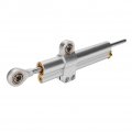 Universal Motorcycle Steering Damper Stabilizer Control Bar Accessory Cnc Aluminum Alloy Silver