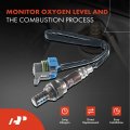 A-premium O2 Oxygen Sensor Compatible With Buick Lacrosse Chevrolet Malibu Colorado Equinox Express Gmc Envoy Canyon Hummer