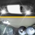 3pcs White Interior Map Dome Light Led Bulbs For 1987-1996 Ford F-150 F-250 Bronco 