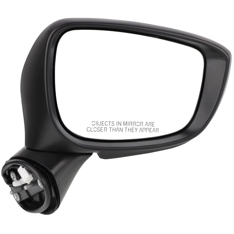 Ocpty Driver And Passenger Side Mirrors Exterior Fit For 2015 2016 Mazda Cx-5 Black Smooth Heat Power Adjusted Turn Indicator