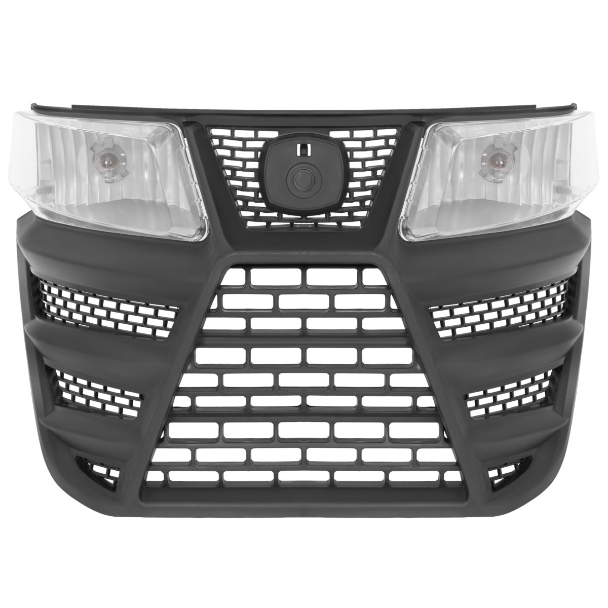 Grille And Headlights For John Deere X300 X304 X310 X320 X350 X370 X384 X394 Replacement M168888 Front Headlamp Lights Head