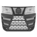 Grille And Headlights For John Deere X300 X304 X310 X320 X350 X370 X384 X394 Replacement M168888 Front Headlamp Lights Head