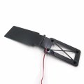 Httmt Mt294-005- Foldable Tag Bracket License Plate Led Compatible With All Touring W Hard Abs Bag Black