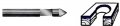 Whiteside Router Bits Sc31 Hole And Flush Trim Bit With Solid Carbide 1 4-inch Cutting Length 