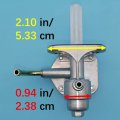Tuzliufi Fuel Cock Petcock Valve Tank Switch For Yamaha Zuma 50 Yw50 Scooter Yw50p Yw50r Yw50s Yw50t Yw50xl Yw50xb Yw50x Yw50yl