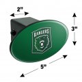 University Of Wisconsin Parkside Primary Logo Oval Tow Hitch Cover Trailer Plug Insert 2