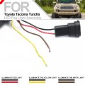 Led Fog Driving Light Assembly For Toyota Tacoma Tundra 4runner Highlander Rav4 Corolla Avalon Camry 2006-2023 Switchback Amber
