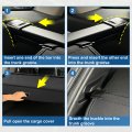 X Autohaux Retractable Cargo Cover For Jeep Grand Cherokee 2022-2024 Waterproof Non Slip Suv Rear Trunk Shielding Shade Black