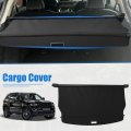 X Autohaux Retractable Cargo Cover For Jeep Grand Cherokee 2022-2024 Waterproof Non Slip Suv Rear Trunk Shielding Shade Black