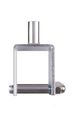 Chrome C Clamp For Sign Stem 1 In Square Hangrail 3 8 Fixture Lot Of 10 