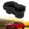 Black Console Cup Holder Insert Center Drink Bottle Replacement For 2016-2021 Honda Civic 83446-tba-a01za 