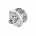 Uxcell Stainless Steel Straight Grease Fitting G1 2 Thread Hydraulic Accessories