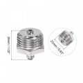 Uxcell Stainless Steel Straight Grease Fitting G1 2 Thread Hydraulic Accessories