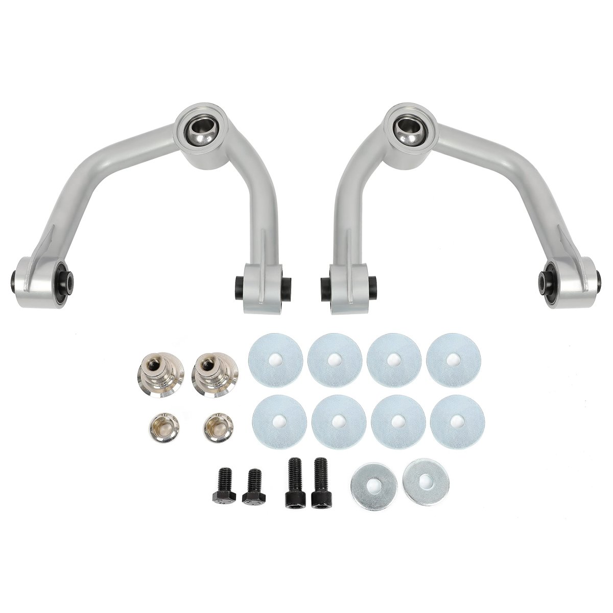 2-4 Lift Front Upper Control Arm For 1999-2006 Toyota Tundra 2wd 4wd Suspension Steel Powder Coated Silvery