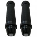 1 Pair Motorcycle Aluminum Gel Rubber Handlebar Grips For 1995-2007 Yamaha Yzf600r