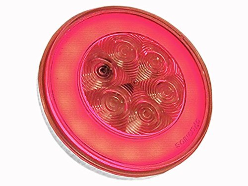 Optronics 4 Round L E D Glolight Clear Lens Stl101rcb Single