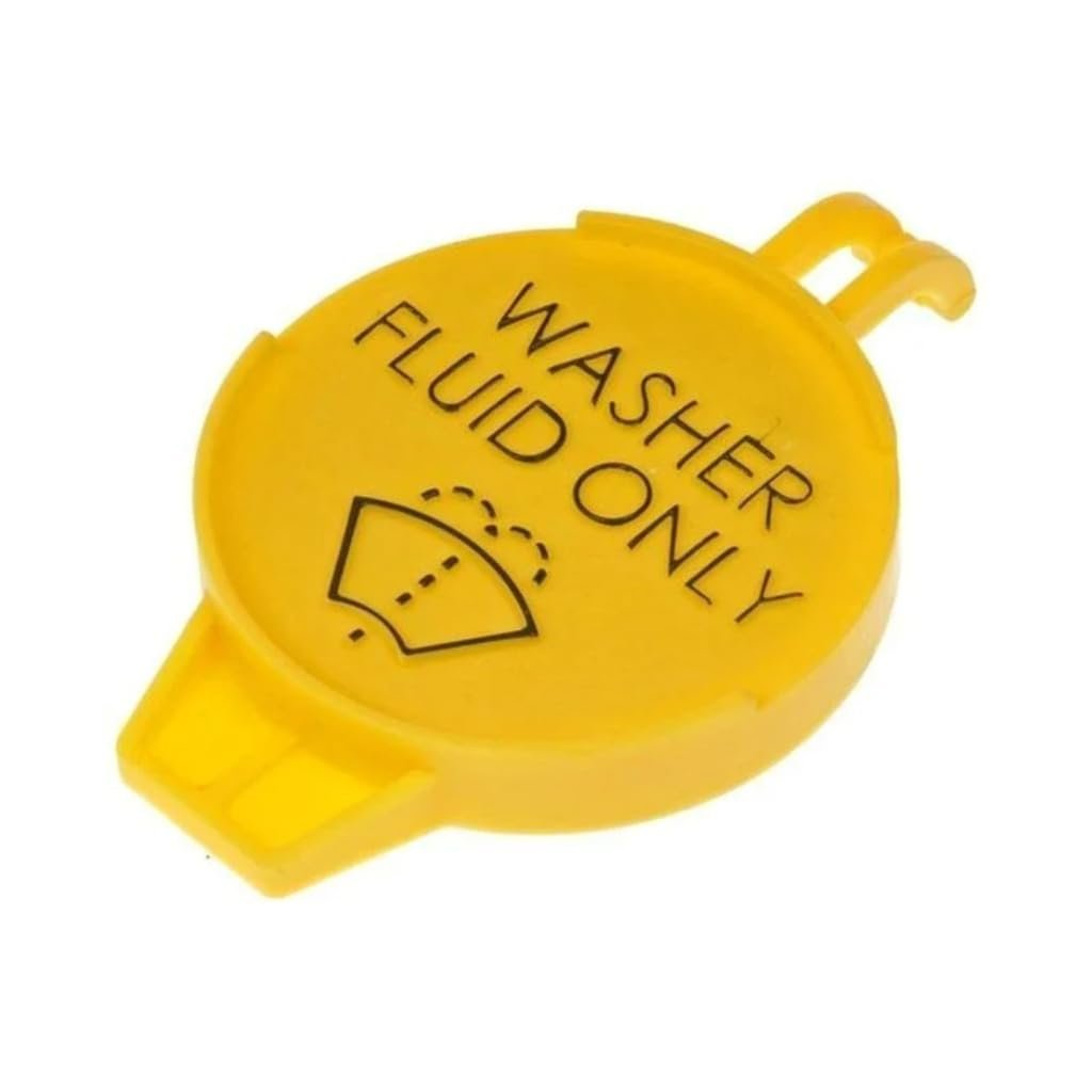Windshield Washer Reservoir Cap For Dodge Dakota 2000 2001 2002 2003 Yellow Plastic Snap On Type Replacement 55077261aa