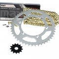 O Ring Chain And Sprocket Kit Gold For Yamaha Yz125 2005 To 2021 Yz250 2001 2004 13t Front 48t Rear 520x112 With Master Link
