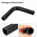 X Autohaux 22mm 0 87 Id 90 Degree Elbow Silicone Reducer Hose Pipe Bend Turbo Water Intercooler Black