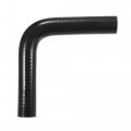 X Autohaux 22mm 0 87 Id 90 Degree Elbow Silicone Reducer Hose Pipe Bend Turbo Water Intercooler Black