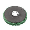 10 Pcs 4 In Strip Discs X 5 8 Green Silicon Carbide Surface Conditioning For Angle Grinders 13300 Rpm Open Mesh Non Loading