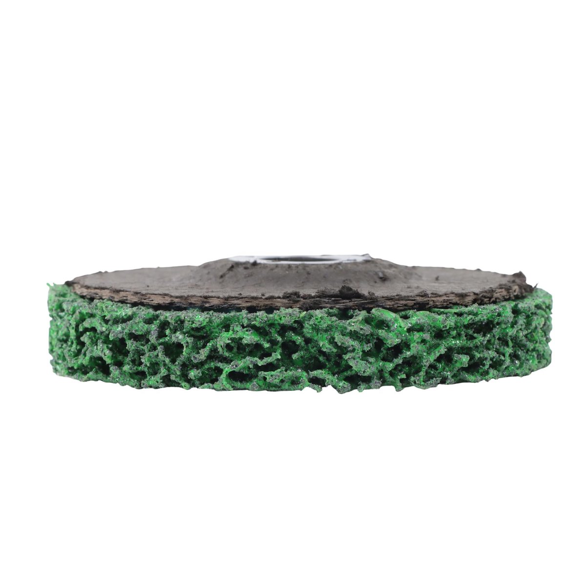 10 Pcs 4 In Strip Discs X 5 8 Green Silicon Carbide Surface Conditioning For Angle Grinders 13300 Rpm Open Mesh Non Loading