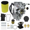 Carburetor Kit 4gb-14101-00 For Yamaha Kodiak 400 Yfm400 Yfm400fw 1993-1998 Atv 4x4 Golden Chrome Finish