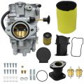 Carburetor Kit 4gb-14101-00 For Yamaha Kodiak 400 Yfm400 Yfm400fw 1993-1998 Atv 4x4 Golden Chrome Finish