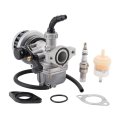 Goofit Pz19 Lever Carburetor Air Filter Spark Plug For 50cc 70cc 90cc 110cc 125cc Dirt Bikes Atv Go-kart 
