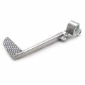 Httmt Mt280-011b- Motorcycle Silver High Tensile Strength Aluminum Unfoldable Rear Brake Pedal Foot Lever For Yzf R1 2007-2008