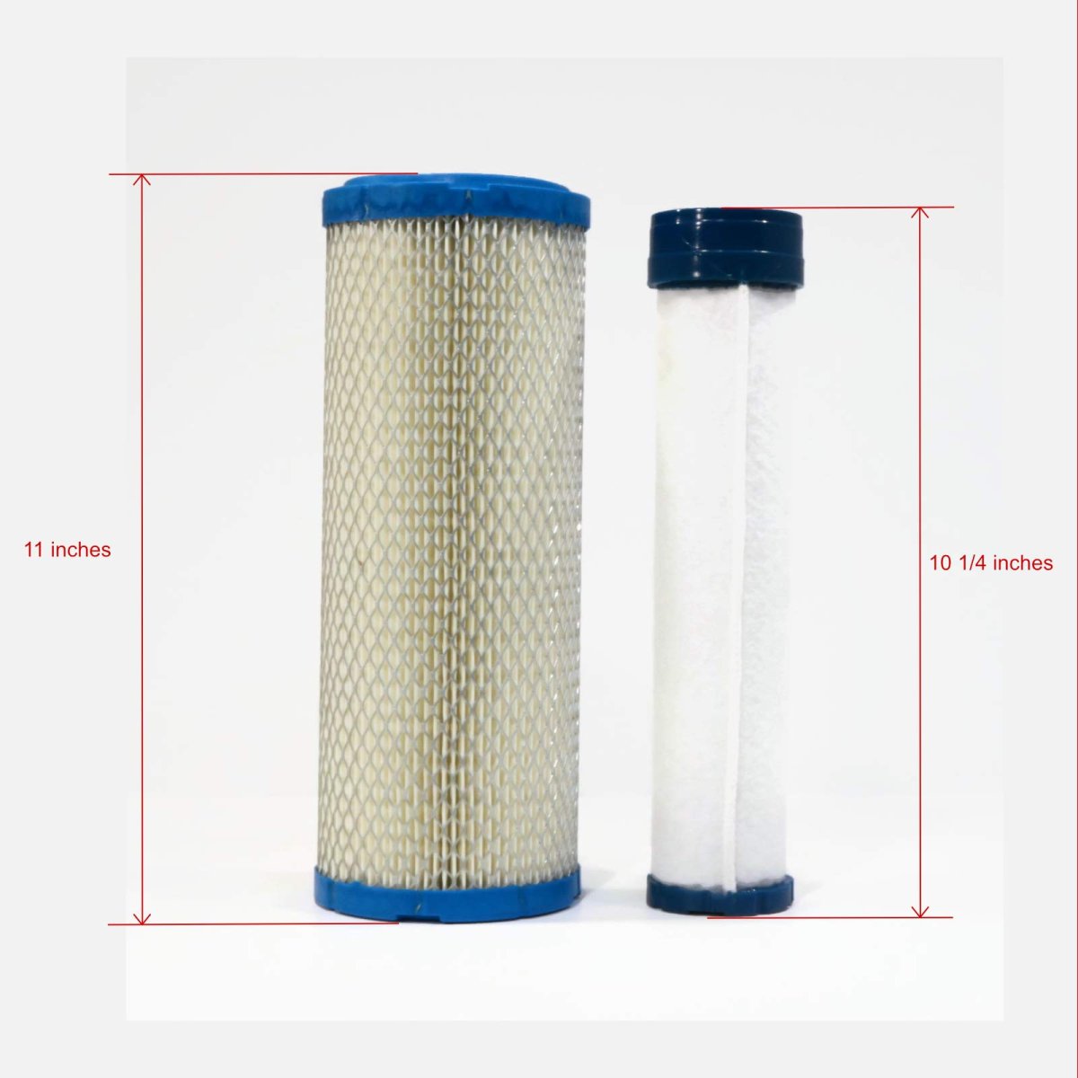 Outer And Inner Air Filter Kit For Wacker Rt82sc Crt48-35l Rd16 Rt56sc Rt56sc2cludes 10 75 In 25 In Filters