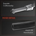 A-premium Power Steering Hose Return Line Assembly Compatible With Chevrolet Captiva Sport 2012 V6 3 0l Gear To Cooler