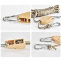 4pcs Light Hanger Adjustable Rope Clip Grow Lights 16 Feet Long Ratchet 110lbs Straps With Hooks Clips For 1 4 