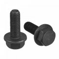 Uxcell Metric M8x20mm Hex Flange Bolts 10pcs 10 9 Grade Carbon Steel Hexagon Head Screws
