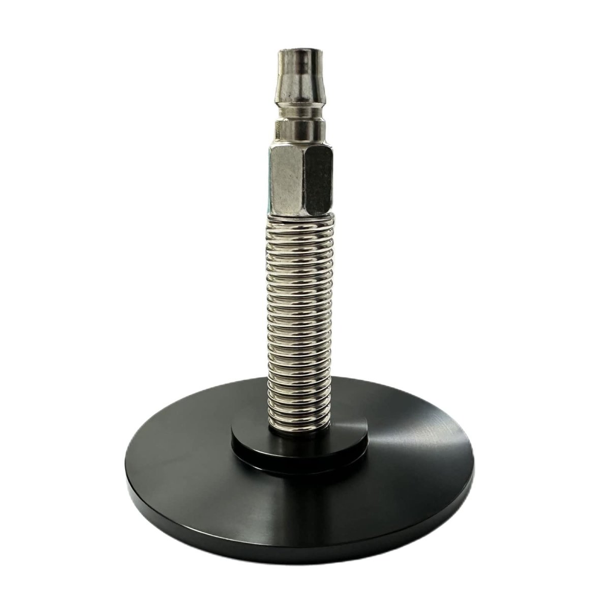 Suction Cup Spring Adapter For Machine Vac-u-lock With Quick Air Connector Device Attachment Stainless Steel 3 93 In Diameter