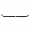 Front Left And Right Bumper Molding Trim 2pcs Strip Replacement For 5 Series E34 1988-1996