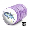 Tuna Fishing Valve Stem Caps For Tire Rim Wheel Aluminum Purple