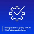 3m Stikit Blue Abrasive Disc Roll 36210 No Hole 6 In 320 Grade Pack Of 100 Automotive Sanding Discs For Coating Removal Body