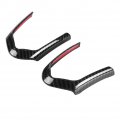 2pcs Steering Wheel Cover Trim Frame Carbon Fiber Replacement For F20 F22 F30 F32 F10 F06 F15 F16