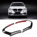 2pcs Steering Wheel Cover Trim Frame Carbon Fiber Replacement For F20 F22 F30 F32 F10 F06 F15 F16
