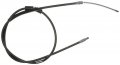 Bc95425 Professional Grade Parking Brake Cable Gray Metal Construction Vehicle Specific Design 
