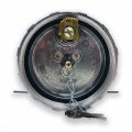 Fuel Tank Cap Female Non Vented 4 In Nominal Size 8 Threads Per Inch Aluminum Locking With Safety Chain And Keys Model 600169-6