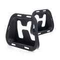 Front Bumper Tow Hook Covers For Chevy Tahoe 2007 2014 Driver And Passenger Side Pair Textured Black Finish Replaces Gm1029103 