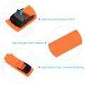 Tie Down Straps 2pcs Adjustable Buckle Lashing 16 4 X 1 Cinch Strap For Luggage Packing Cargo Trucks Orange