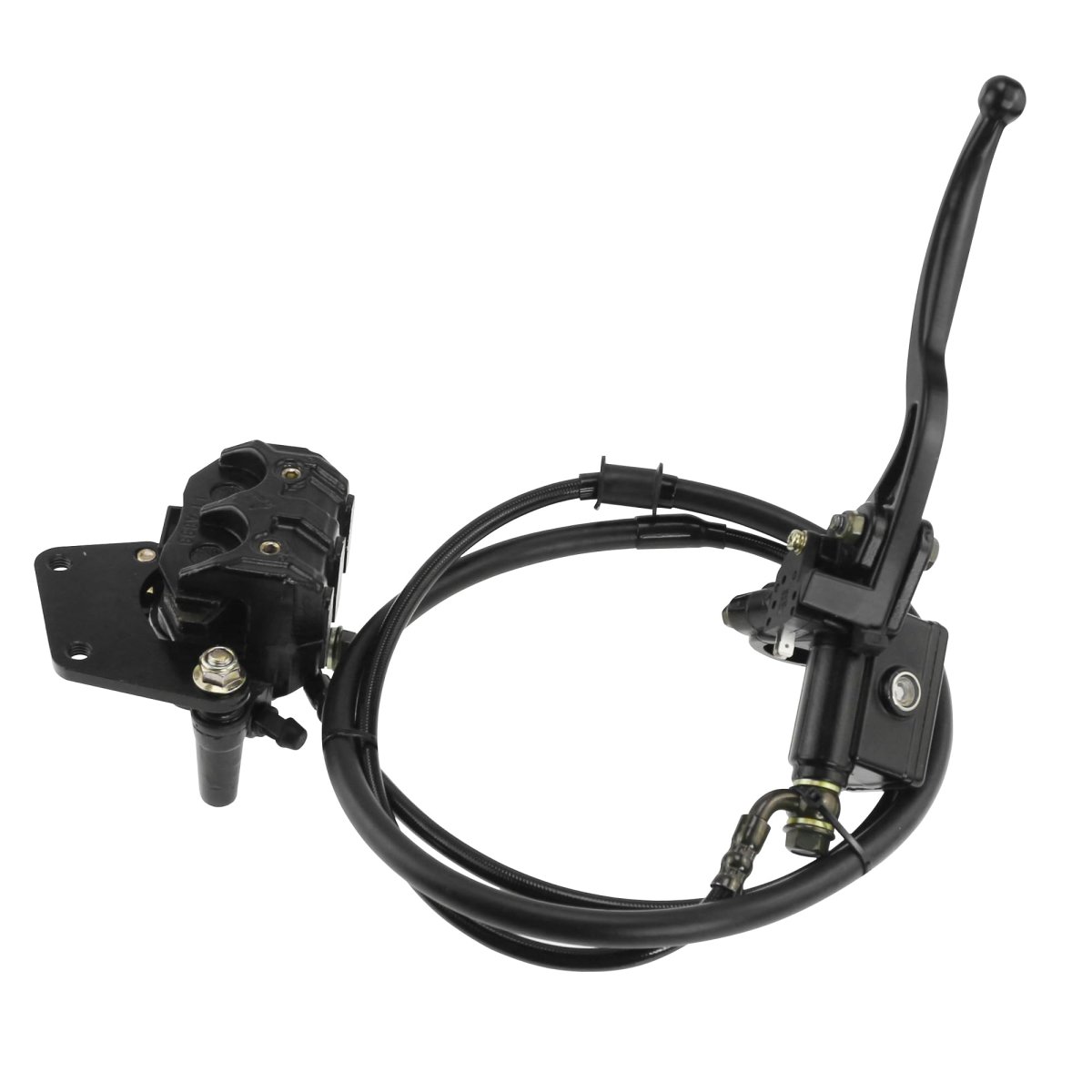 Pro Bat Front Hydraulic Brake Assembly With Disc And Pads For 50cc 70cc 90cc 110cc 125cc 140cc Dirt Pit Bike