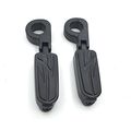 Hk Moto- 1 5 Flame Foot Pegs P Clamps Mounting Bracket For Suzuki Vs1400 Vz1500 Intruder M800 C800