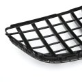 Front Upper Hood Bumper Grille For Mercedes-benz E200 2014-2017 Kidney Grill Black